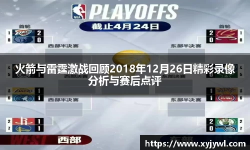 火箭与雷霆激战回顾2018年12月26日精彩录像分析与赛后点评