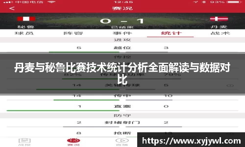 丹麦与秘鲁比赛技术统计分析全面解读与数据对比